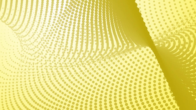 Vector yellow halftone abstract background for backdrop or presentation