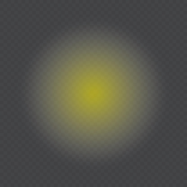 Vector yellow light transparent element