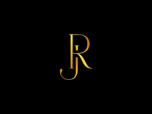 Yellow logo with the letter r on it