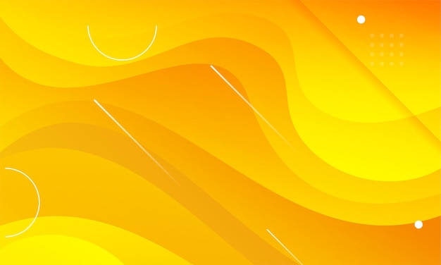 yellow orange liquid gradient color abstract background