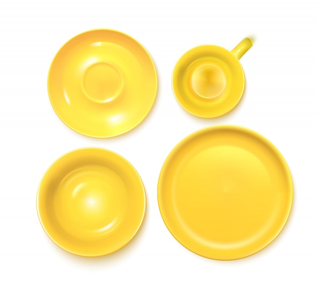 Yellow Service Set