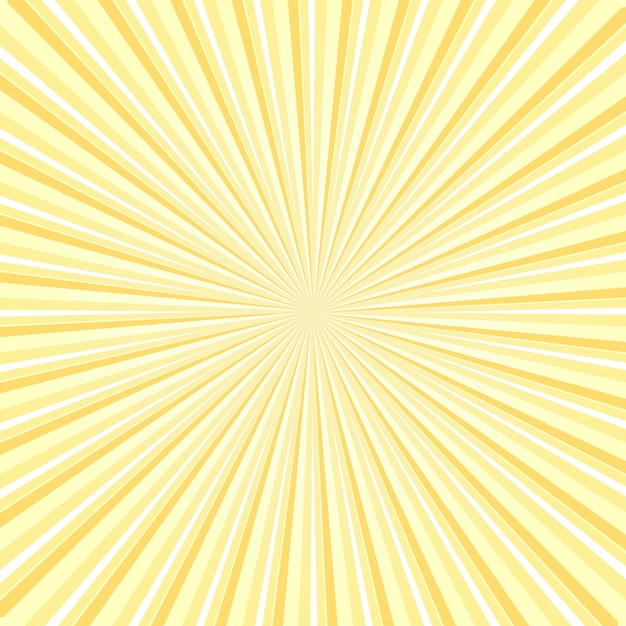 Yellow Sunburst Ray background Sunray