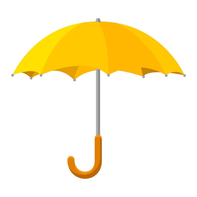 Yellow umbrella