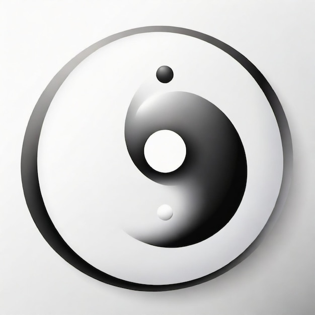 Yin Yang detailed vector set