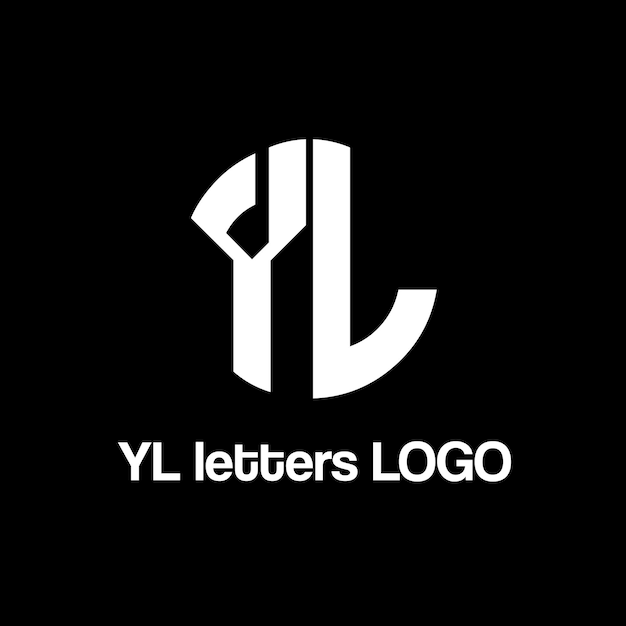 YL letters vector logo design