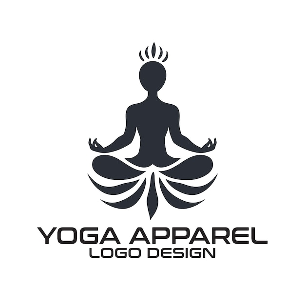 Yoga Apparel Vector Logo Design