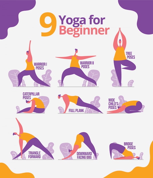 Yoga for beginner steps