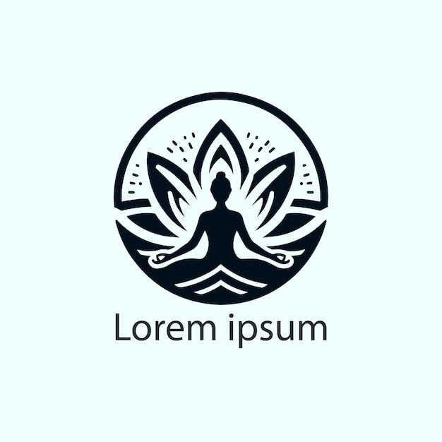 A yoga logo design for company