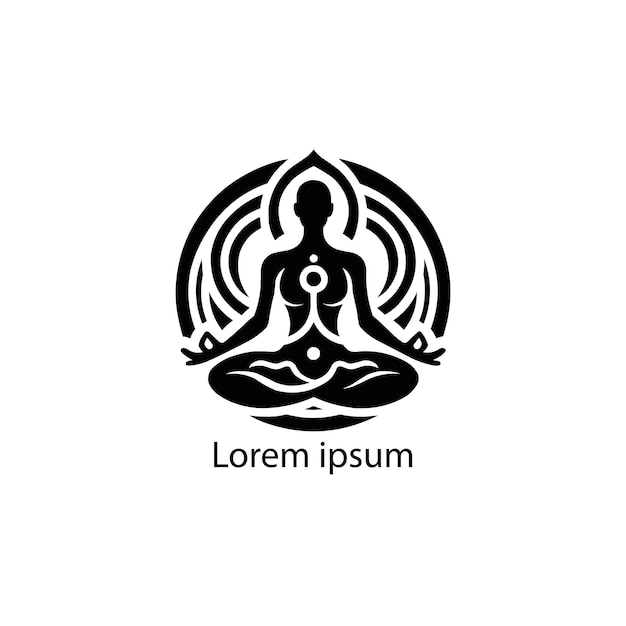 a yoga logo design