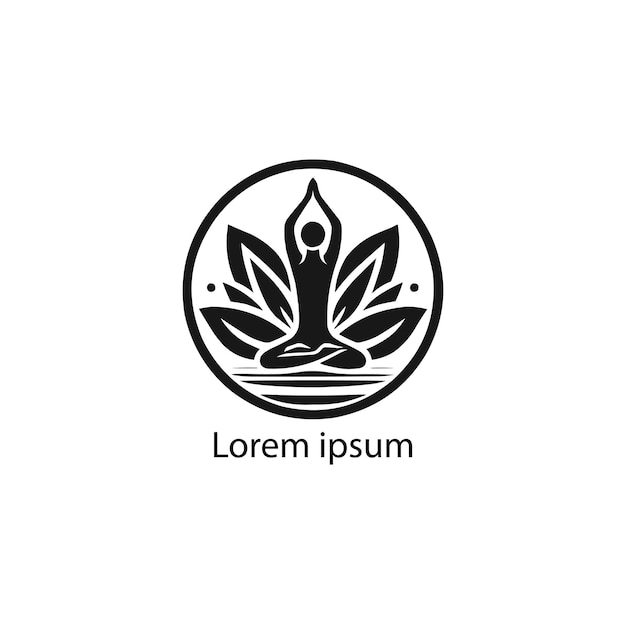 a yoga logo design