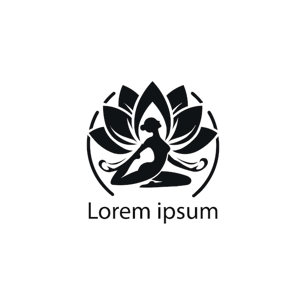 a yoga logo design