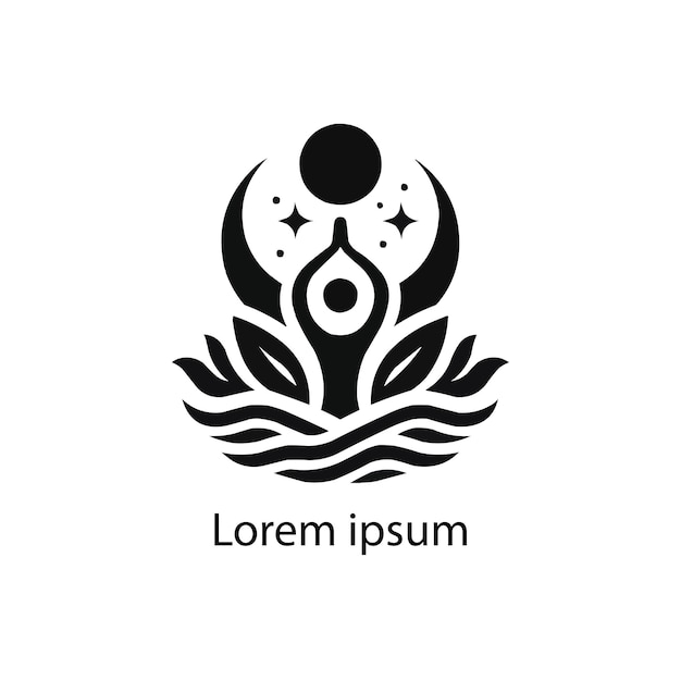 a yoga logo design