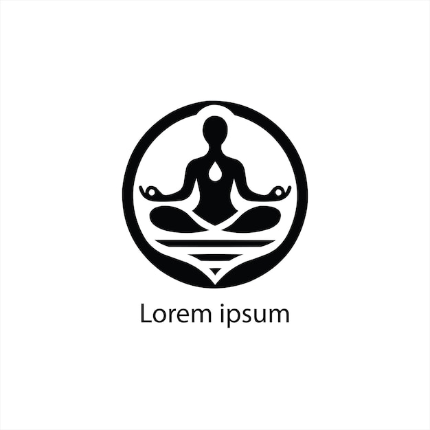 a yoga logo design