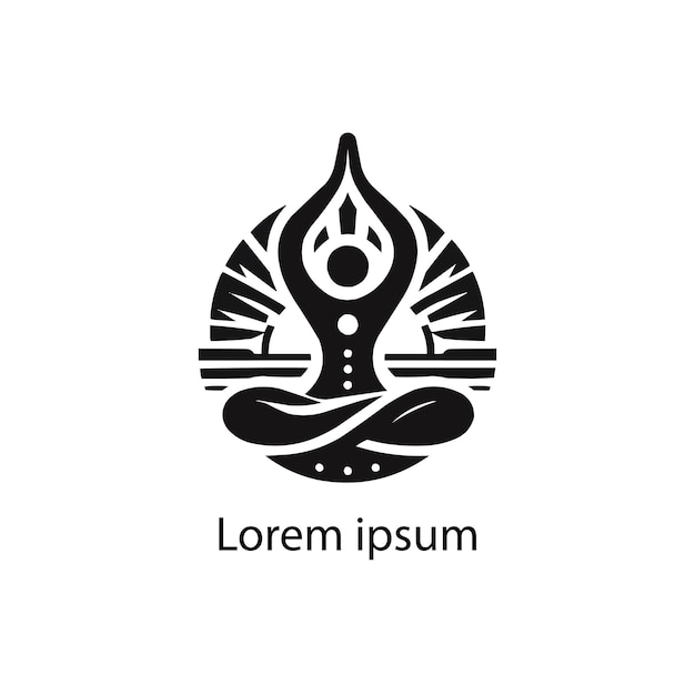 a yoga logo design