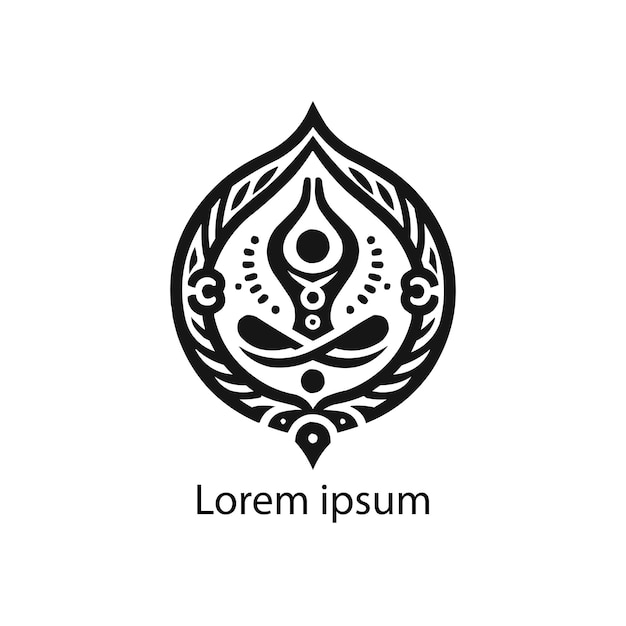 a yoga logo design