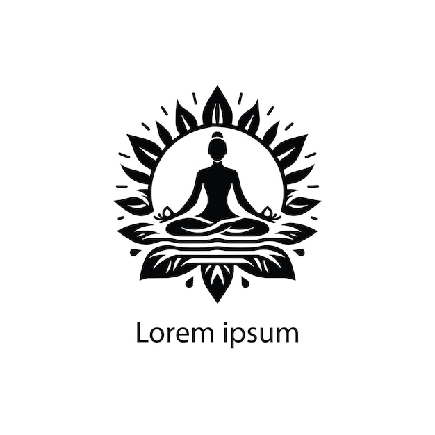 a yoga logo design