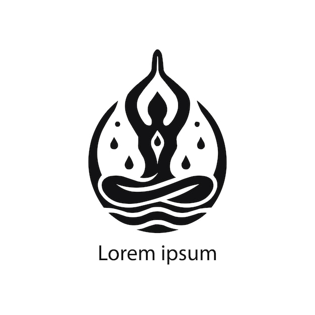 a yoga logo design