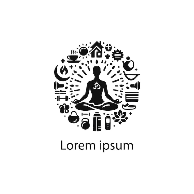 a yoga logo design