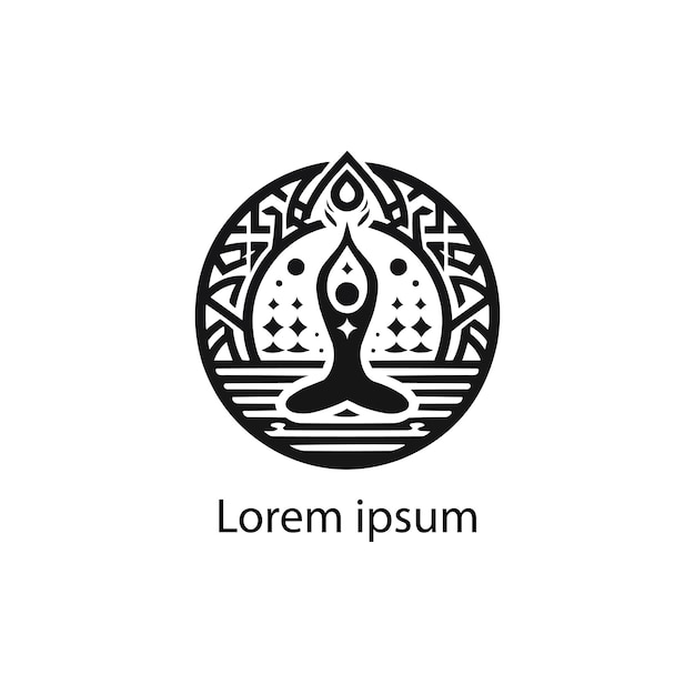 a yoga logo design