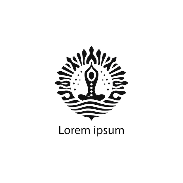 A Yoga Logo Design