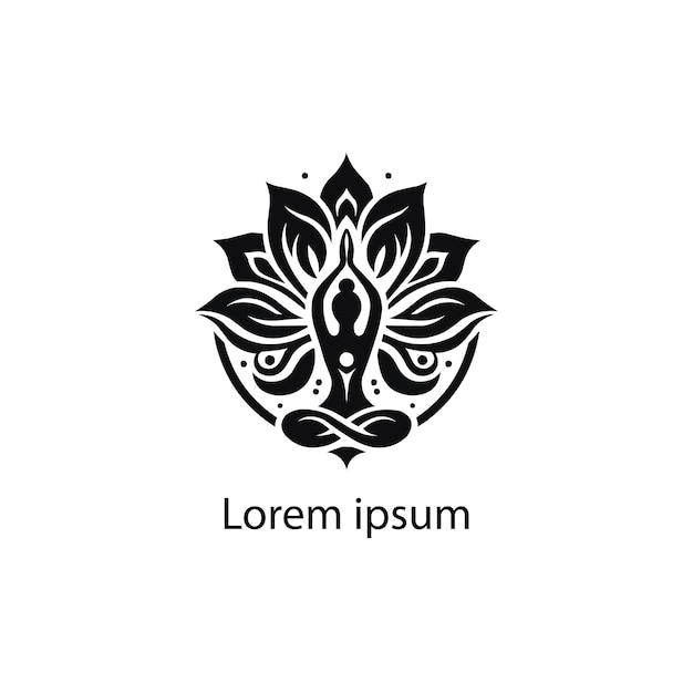 A Yoga Logo Design