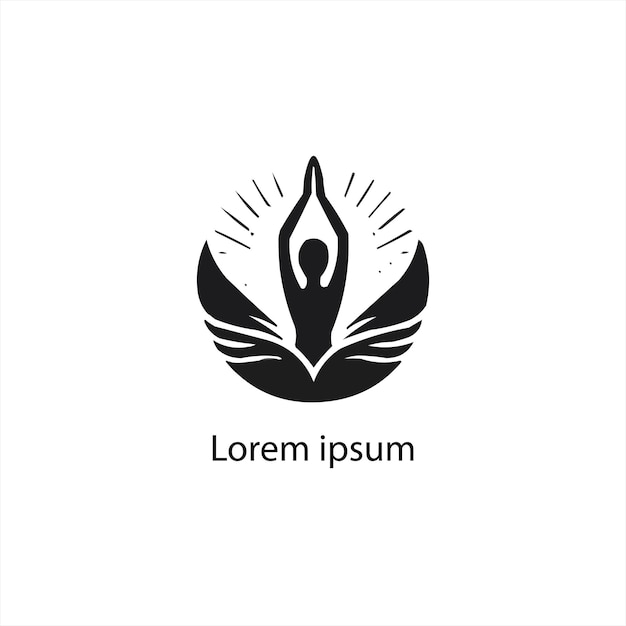 a yoga logo design