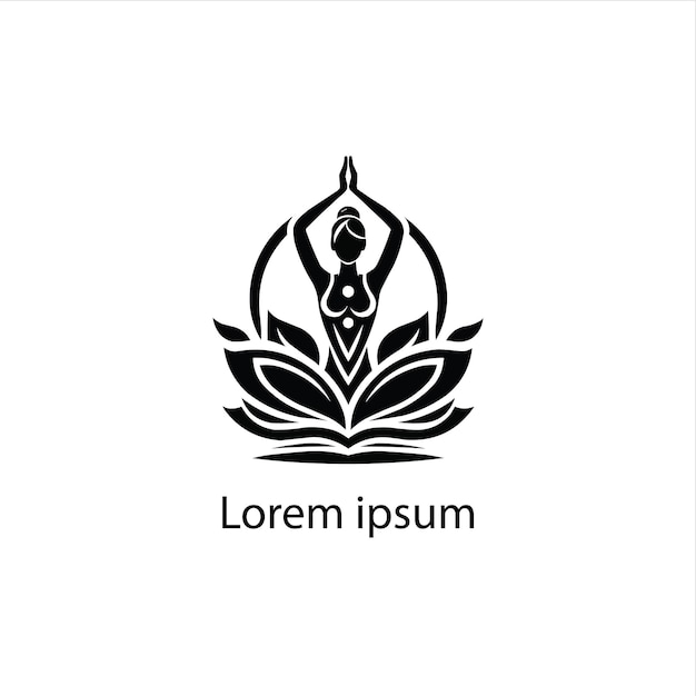 A Yoga Logo Design