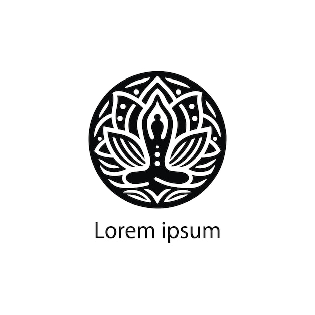 a yoga logo design