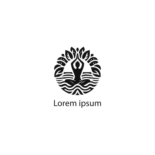 A Yoga Logo Design