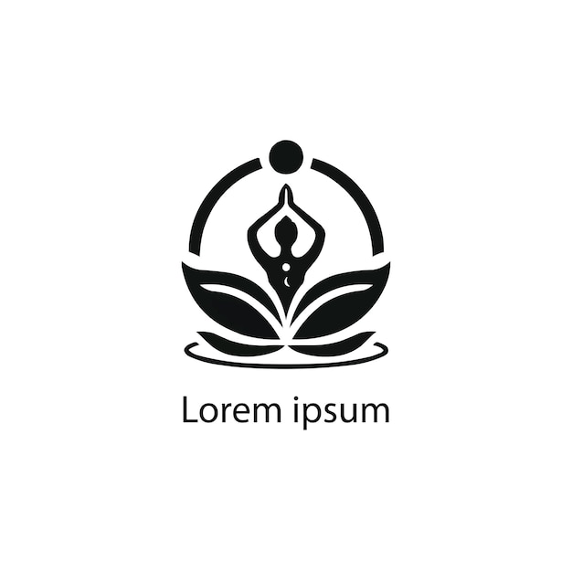 a yoga logo design