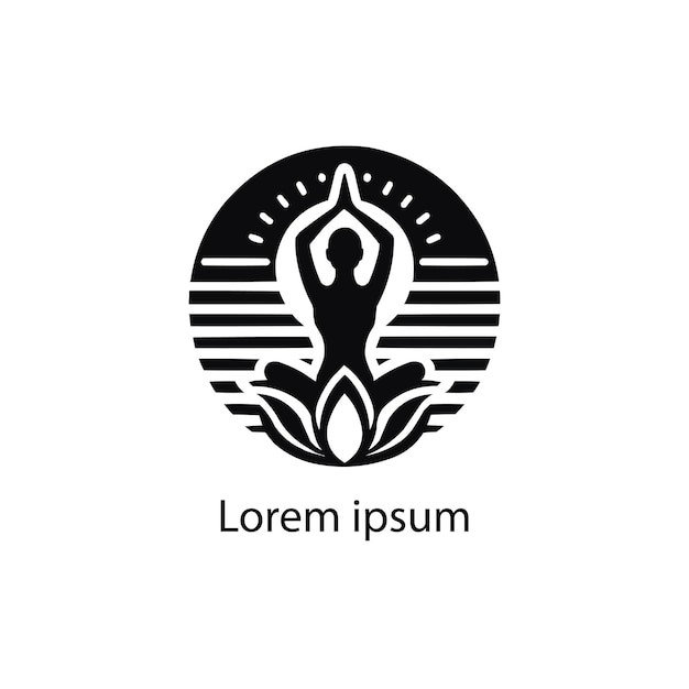 a yoga logo design