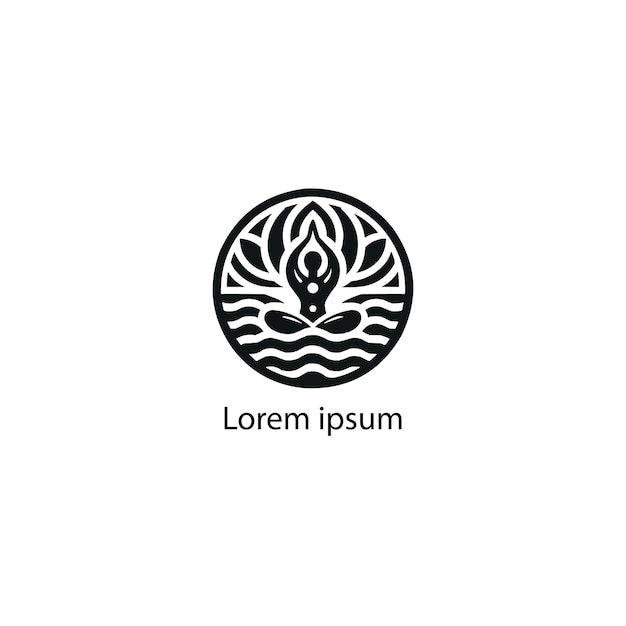 A Yoga Logo Design