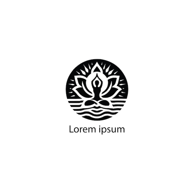 A Yoga Logo Design