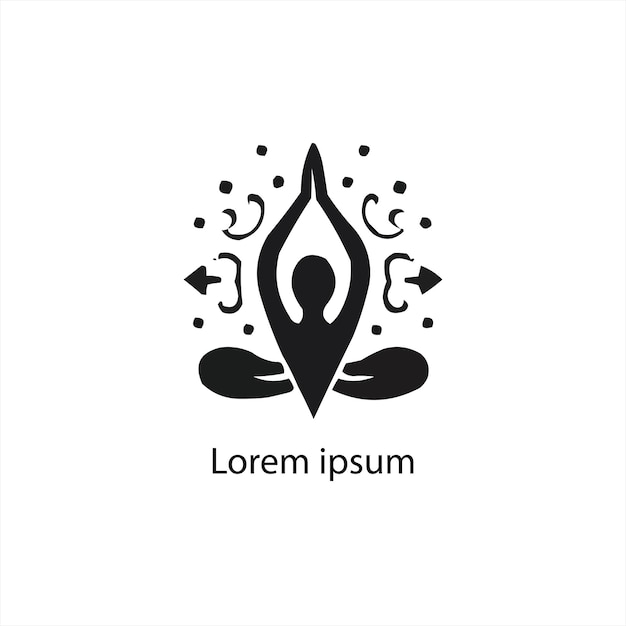 a yoga logo design