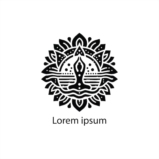 a yoga logo design