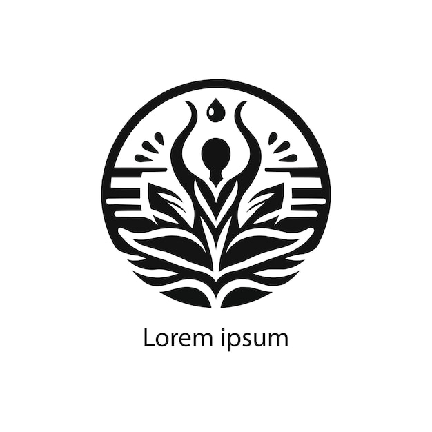 yoga logo design