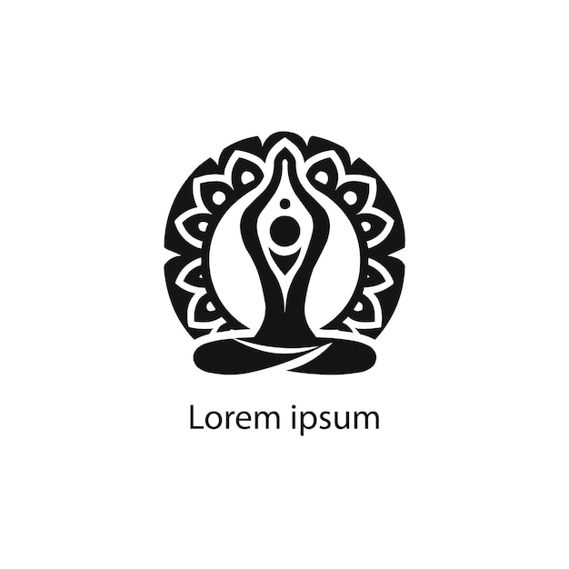 yoga logo design