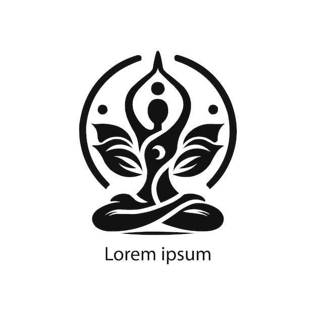 yoga logo design