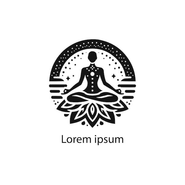 yoga logo design