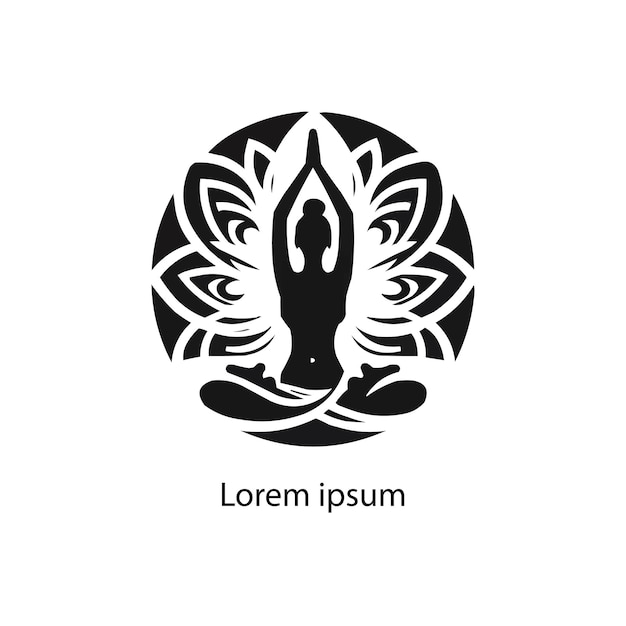 a yoga logo design