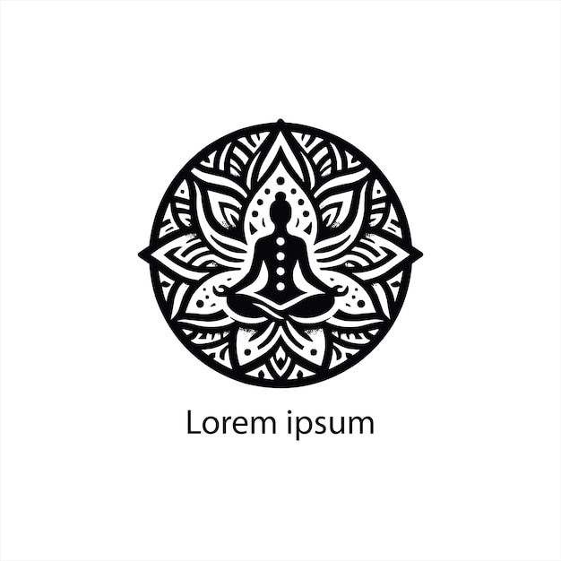 a yoga logo design