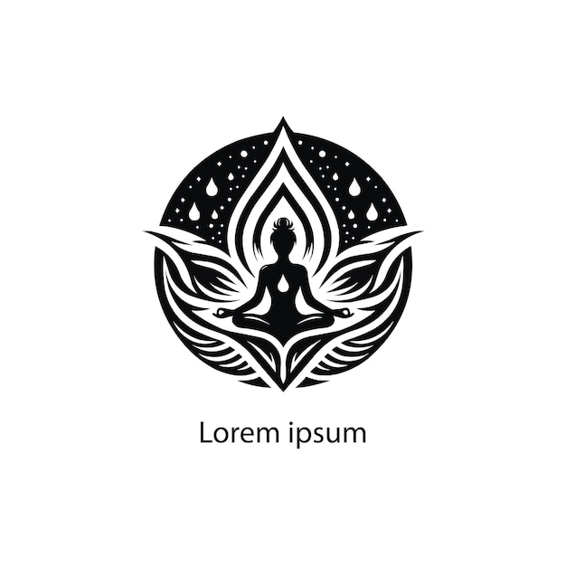 a yoga logo design