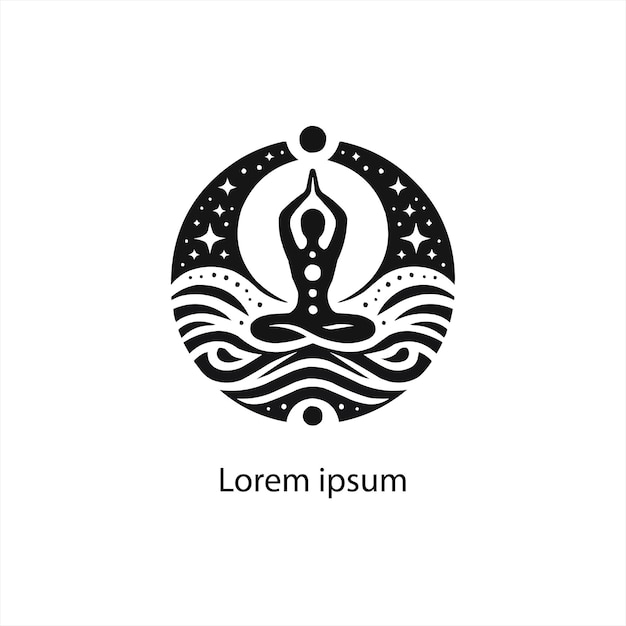 a yoga logo design