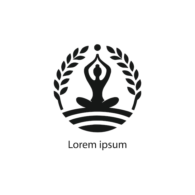 a yoga logo design