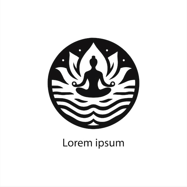 a yoga logo design