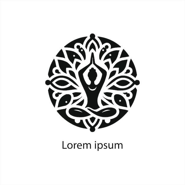 a yoga logo design