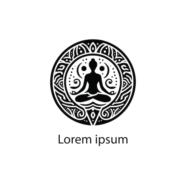 a yoga logo design