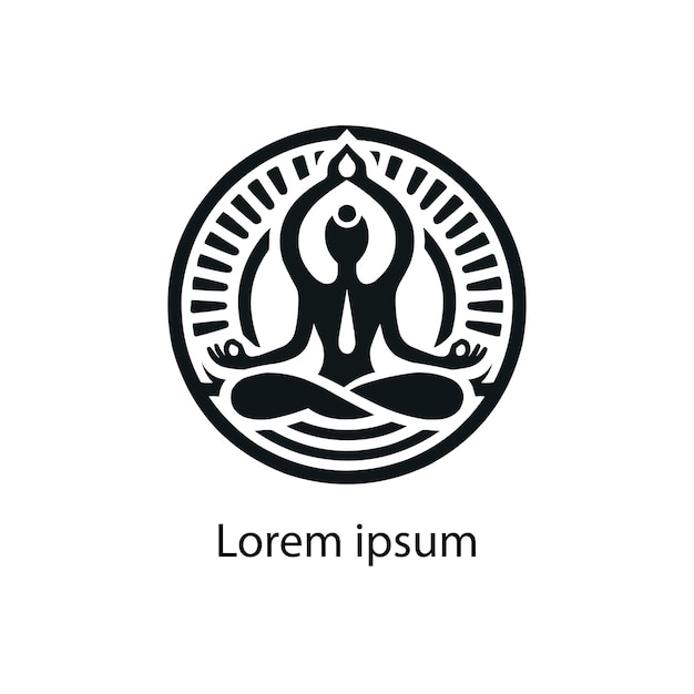 a yoga logo design