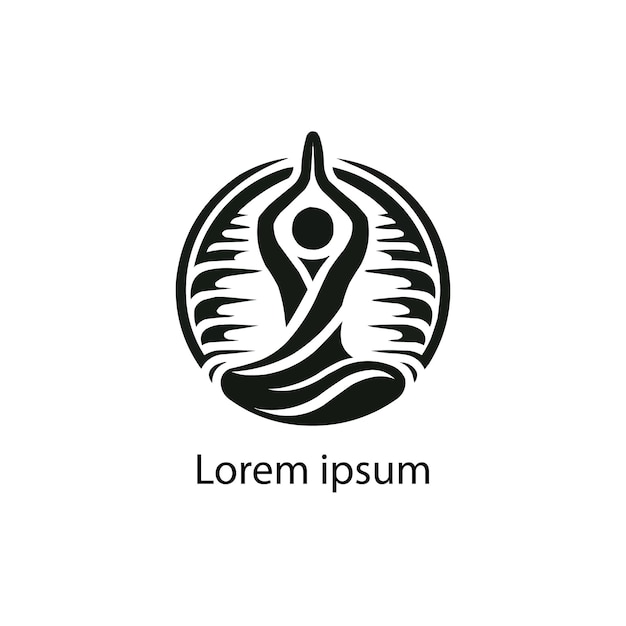 a yoga logo design