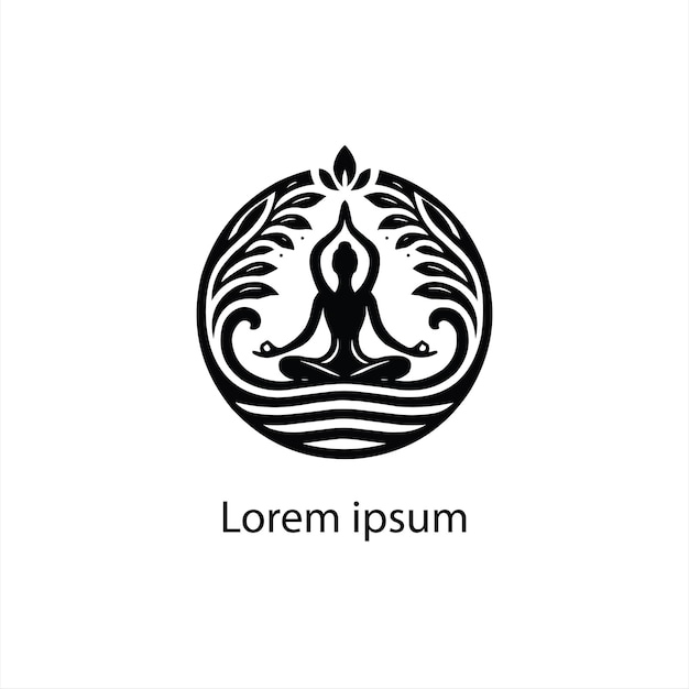 A Yoga Logo Design